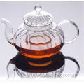 new design Food Grade Glass Teapot With Infuser